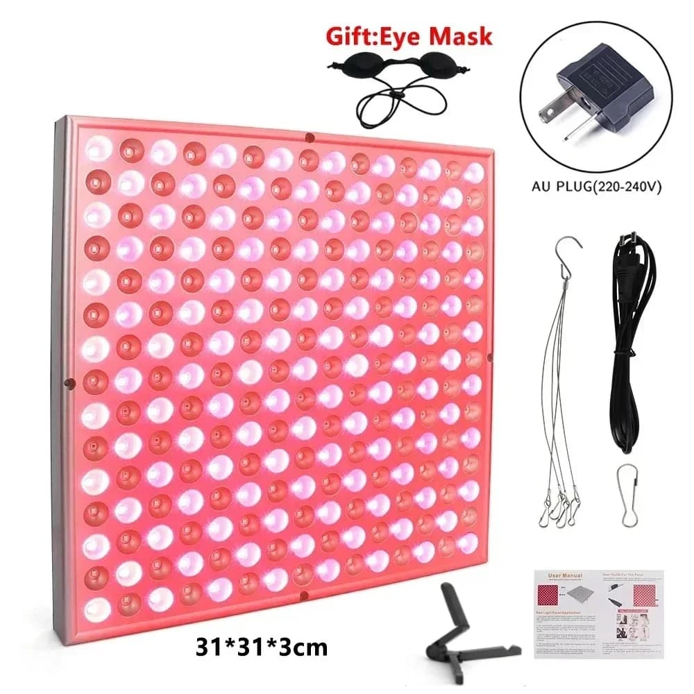 Lampe de panneau de thérapie à la lumière rouge LED pour le visage Anti-vieillissement soins de la p