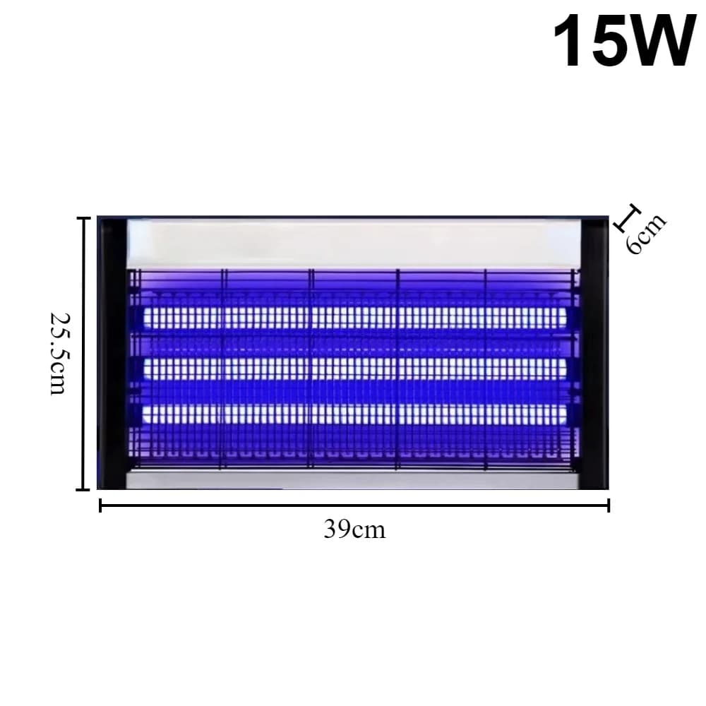 Lampe électrique anti-moustiques LED pour l'intérieur et l'extérieur, photocatalyse domestique, muet