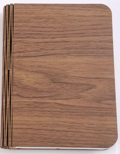 LED lampe de livre en bois enfants lampe de lecture USB lampe de Table de chevet 3 couleurs chambre 