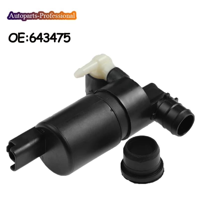 Pompe de lave-glace, moteur à eau à double sortie 643475   Pour Peugeot 307 607 807 106 107 308 207 