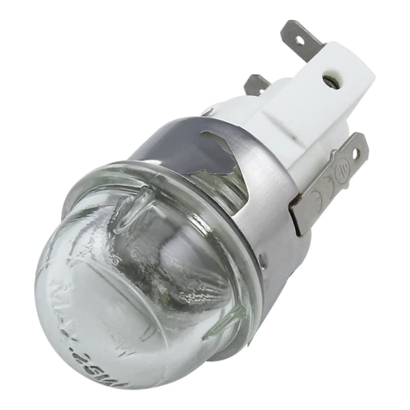 Base d'ampoule lampe four 25W plate pour tête en verre trempé résistant à chaleur ℃