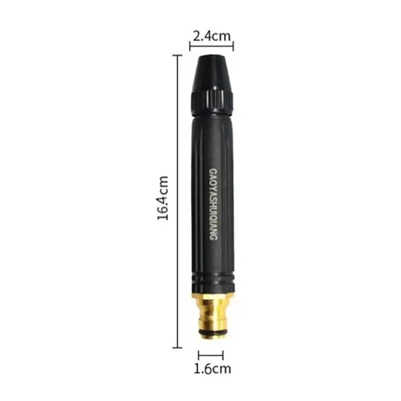 Buse de lavage haute pression portable à jet direct, type raccord réglable, pour lavage de voiture, 
