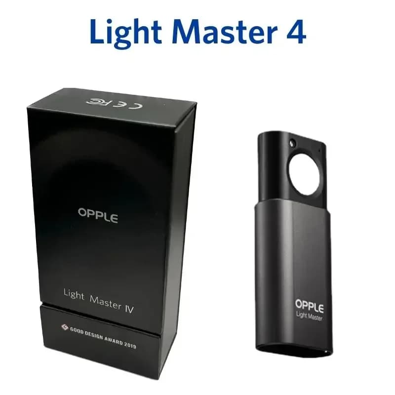 OPPLE Light Master 4 Light Lux CRI DUV R1-R14 scintillement mètre lampe de poche LED Bluetooth IOS A