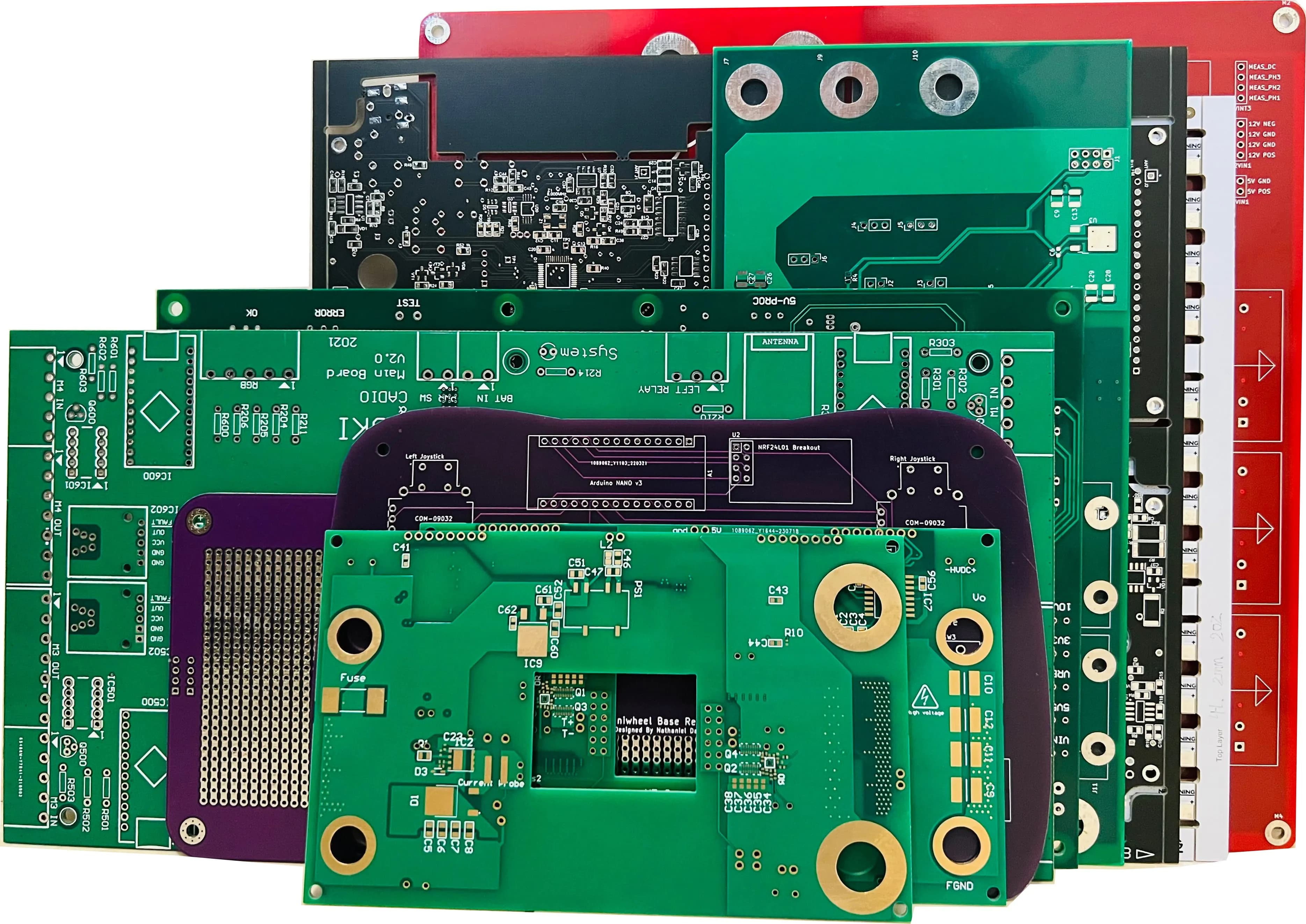 Panneau de commande industriel 2025 SPCB HASL OSP Gold BOM achat PCB multicouche HDI