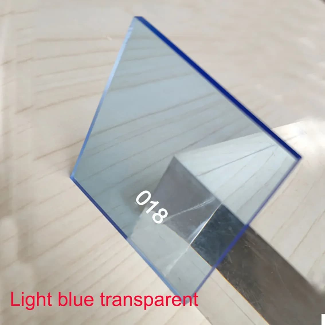Plaque en plastique transparente, feuille de plexiglas, panneau en verre organique pour bijoux, joue