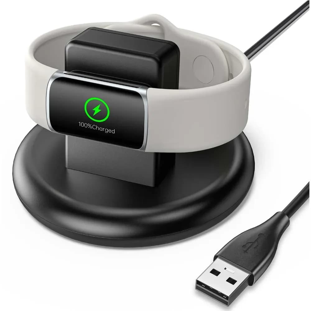 Station de charge magnétique pour Fitbit Charge 5/Charge 6, câble USB de 135cm, Station de charge ra