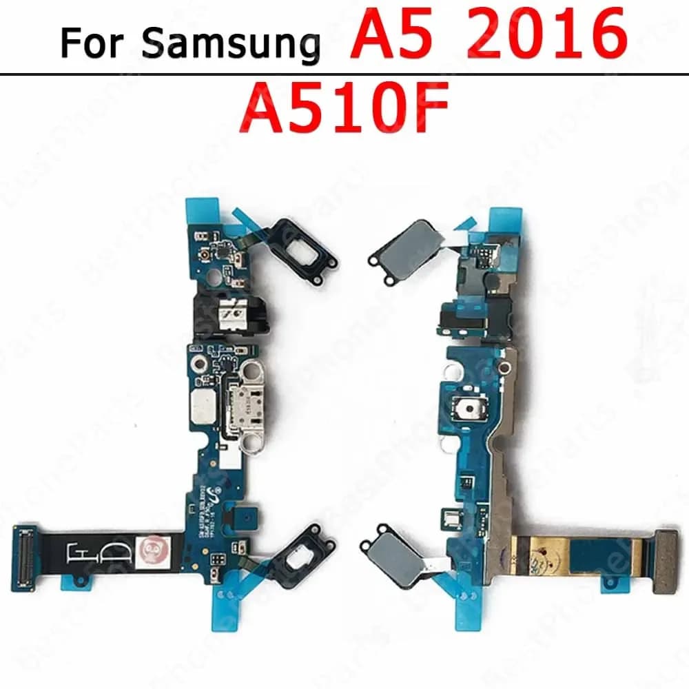 Port de charge pour Samsung Galaxy, pièces de rechange, carte de charge, connecteur USB, plaque, A3,