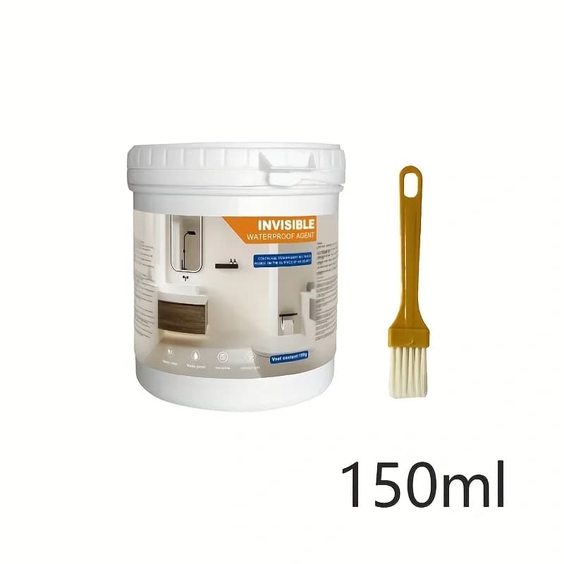 Agent de scellage de revêtement imperméable, colle Invisible transparente avec brosse, réparation ad