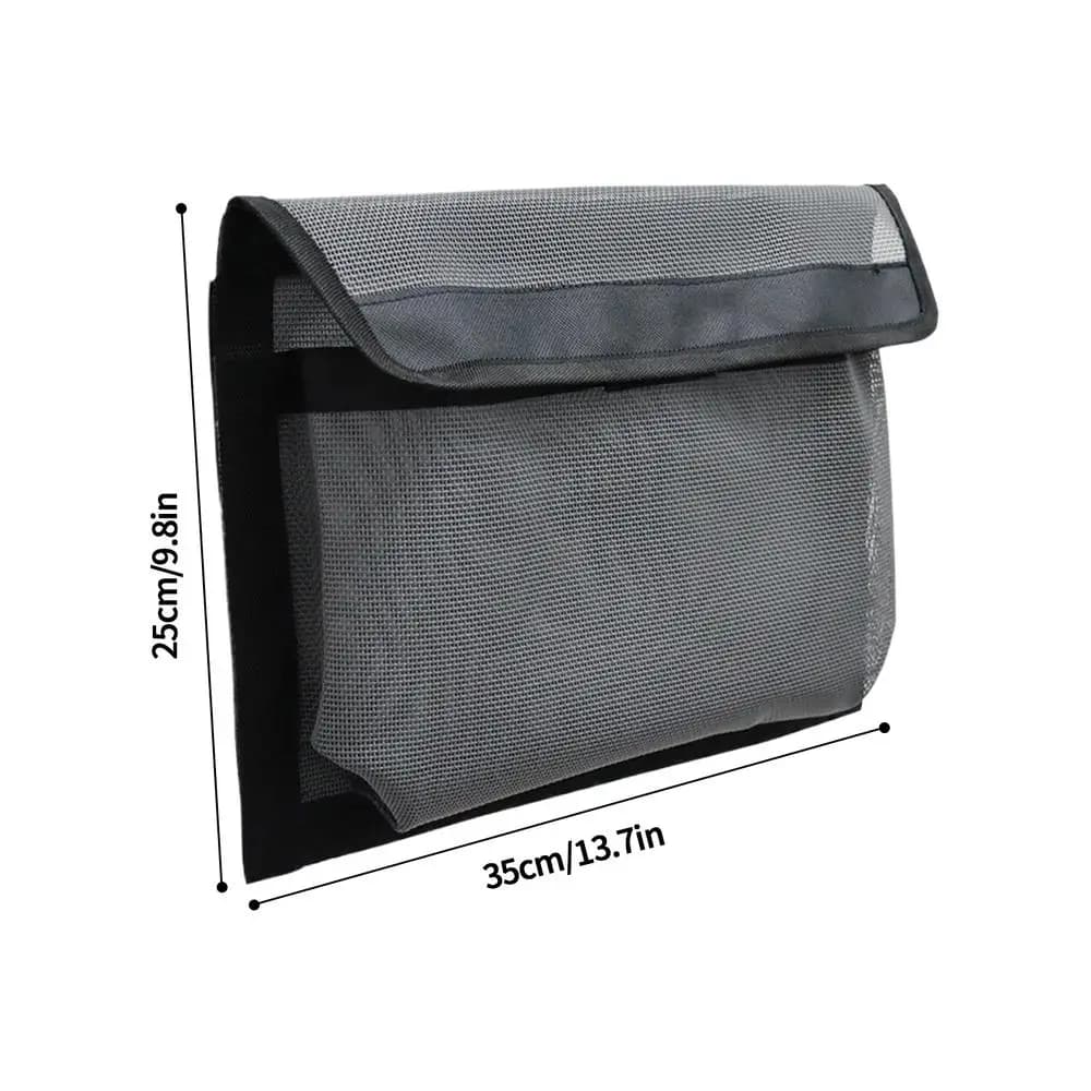 Sac de rangement en filet pour bateau avec fermeture auto-agrippante, sans perçage, accessoires de r