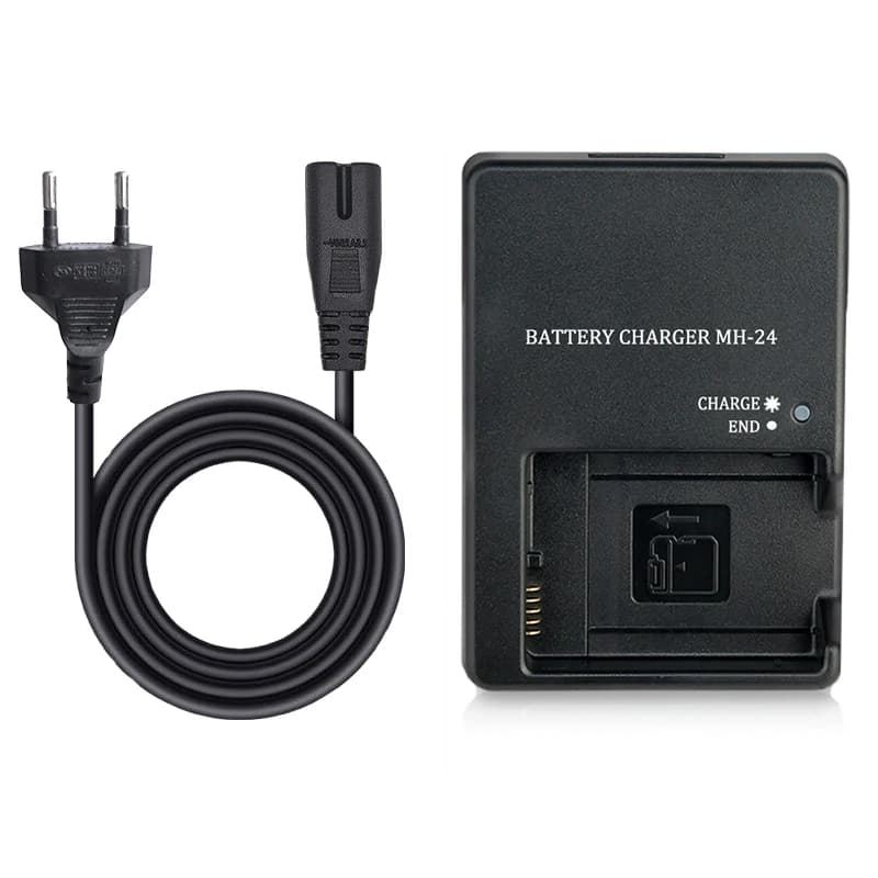 Chargeur de batterie MH-24 pour Nikon EN-EL14/EN-EL14a-charge rapide pour appareil photo D3500 D5600