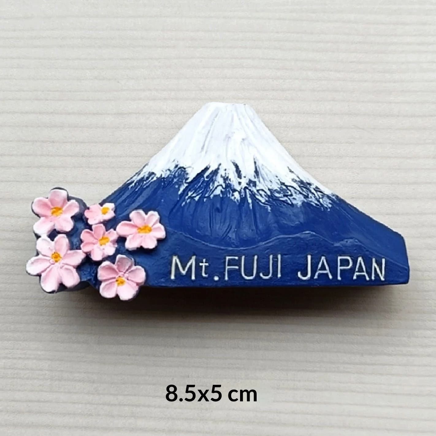 Aimants de réfrigérateur 3D en résine peinte, Souvenirs touristiques du mont Fuji à Tokyo japon, aut