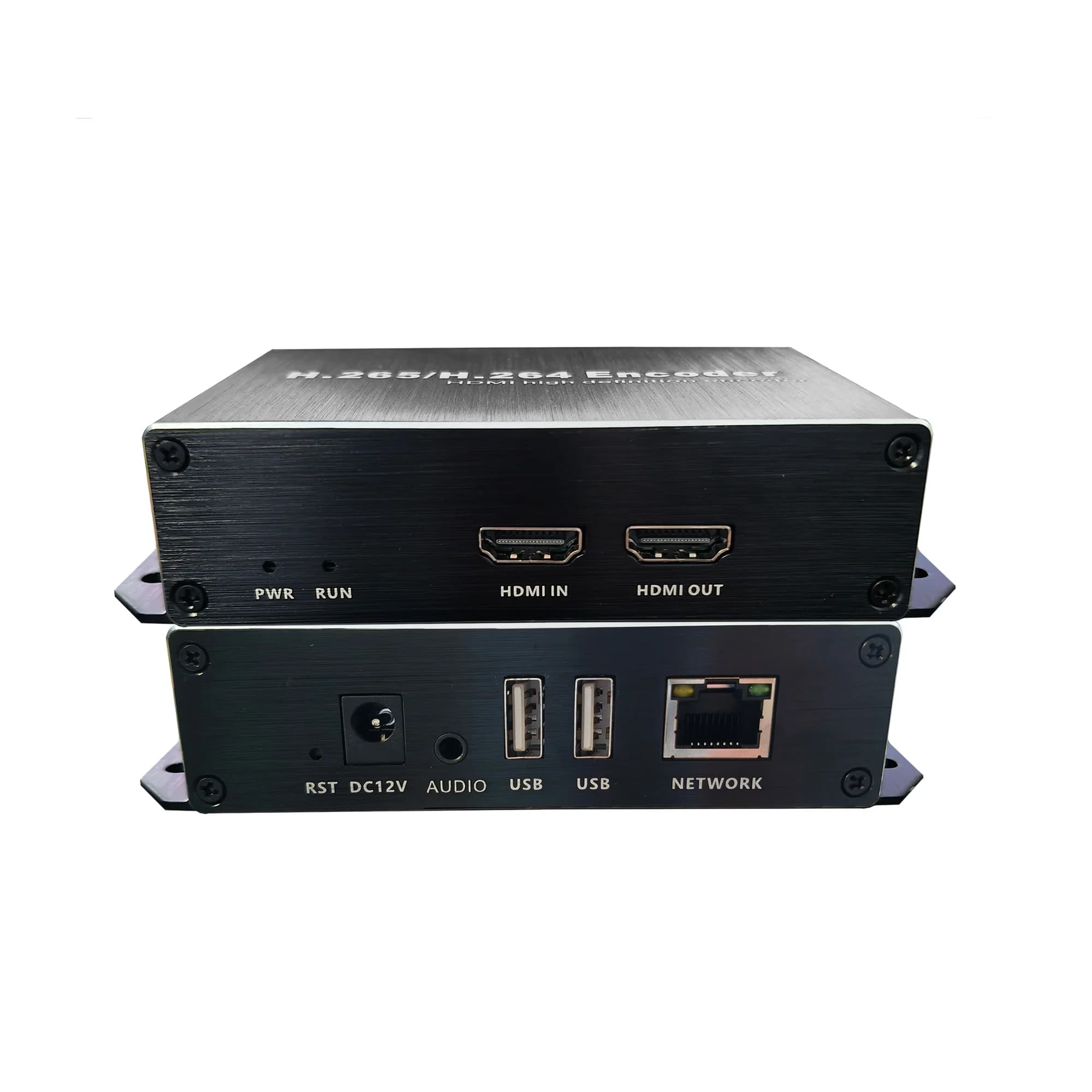 Encodeur audio et vidéo 4K HD : conversion HD vers IP, H.265, H.264, HEVC, RTSP, RTMP, SRT, HLS, dif