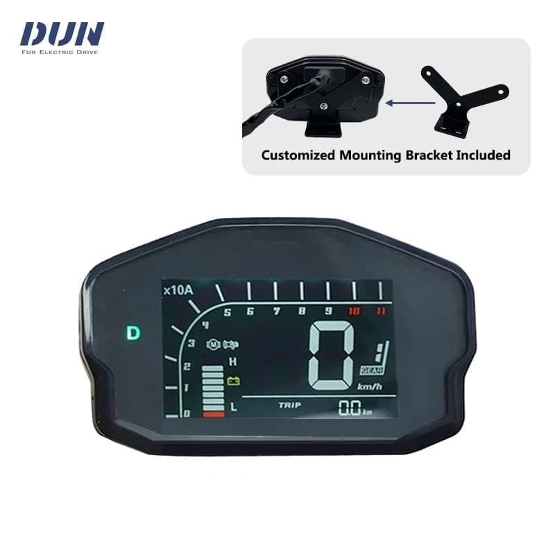 Écran DKD Programmable ONE-LIN YXT DKD, compteur de vitesse KMH/MPH pour contrôleur Votol Fardriver 