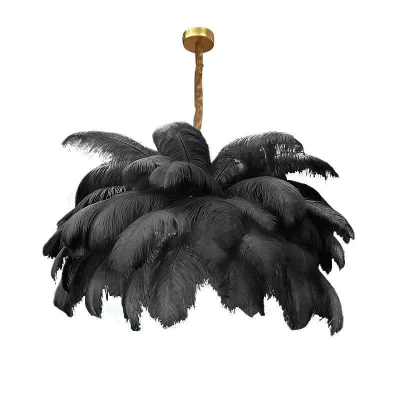 Plume Lustre Plafonnier LED Pendentif Lumière Nordique Décor À La Maison Lustre Moderne Lustre Pende