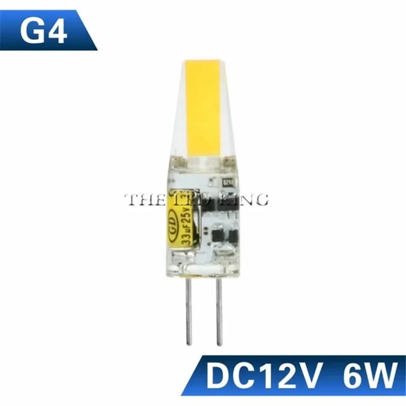 Ampoule LED G4 G9 E14 AC/DC à intensité variable 12V 220V 3W 6W 9W 12W COB SMD pour éclairage LED, r