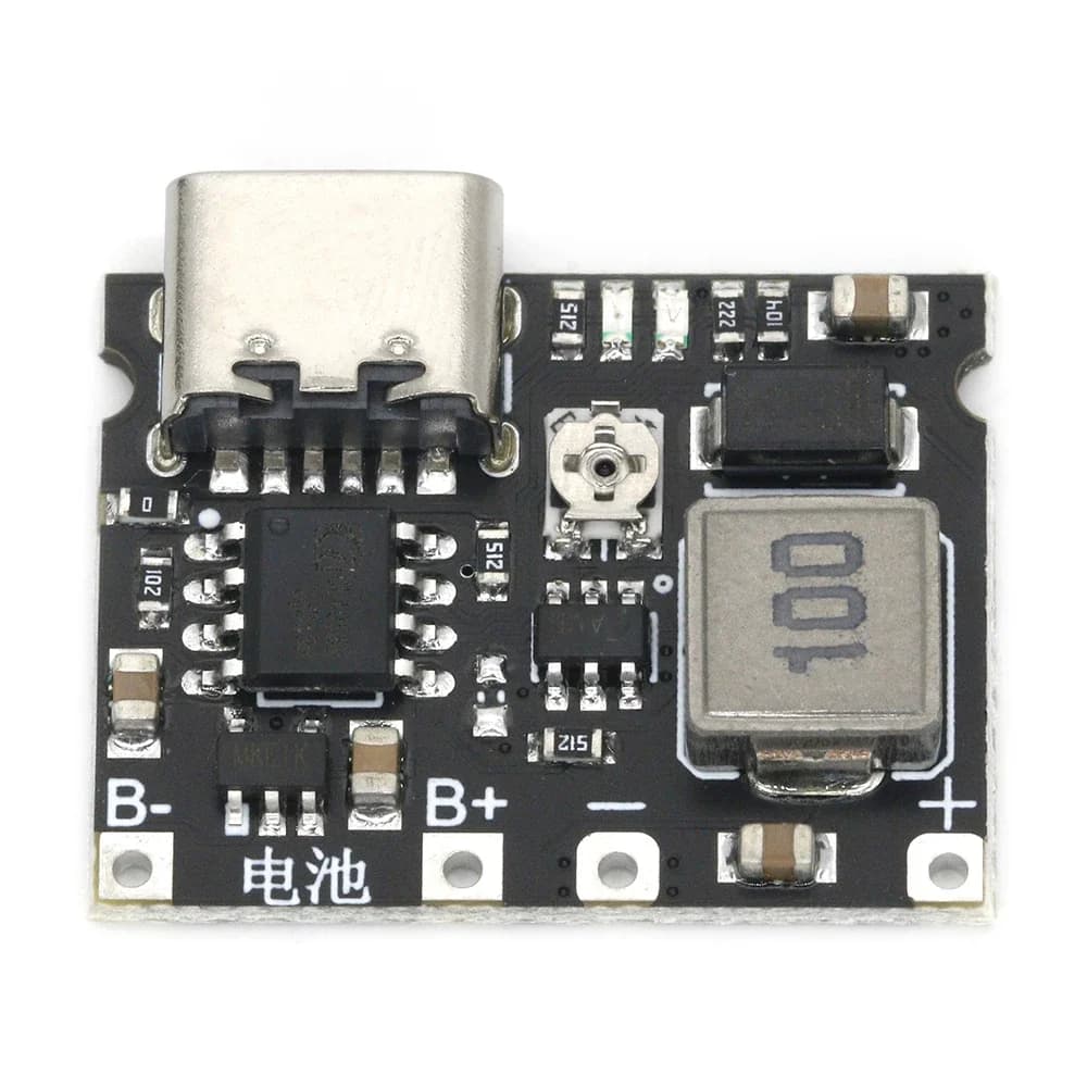 Carte d'alimentation de décharge de chargeur 3.7V à 9V 5V, Module Boost Micro DC-DC de Type C, Modul