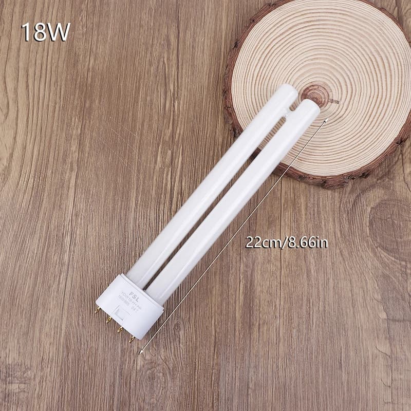 Tube Fluorescent 18W 24W 36W lampe à économie d'énergie CFL 4 broches double Tube ampoule à économie