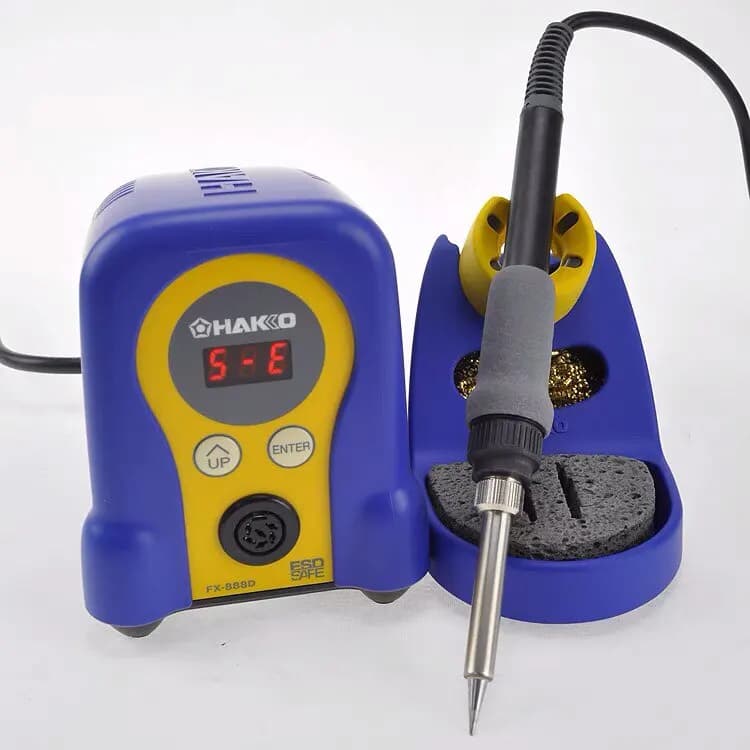 Station de soudage à température constante HAKKO FX-888D avec fer à souder à lumière blanche, versio