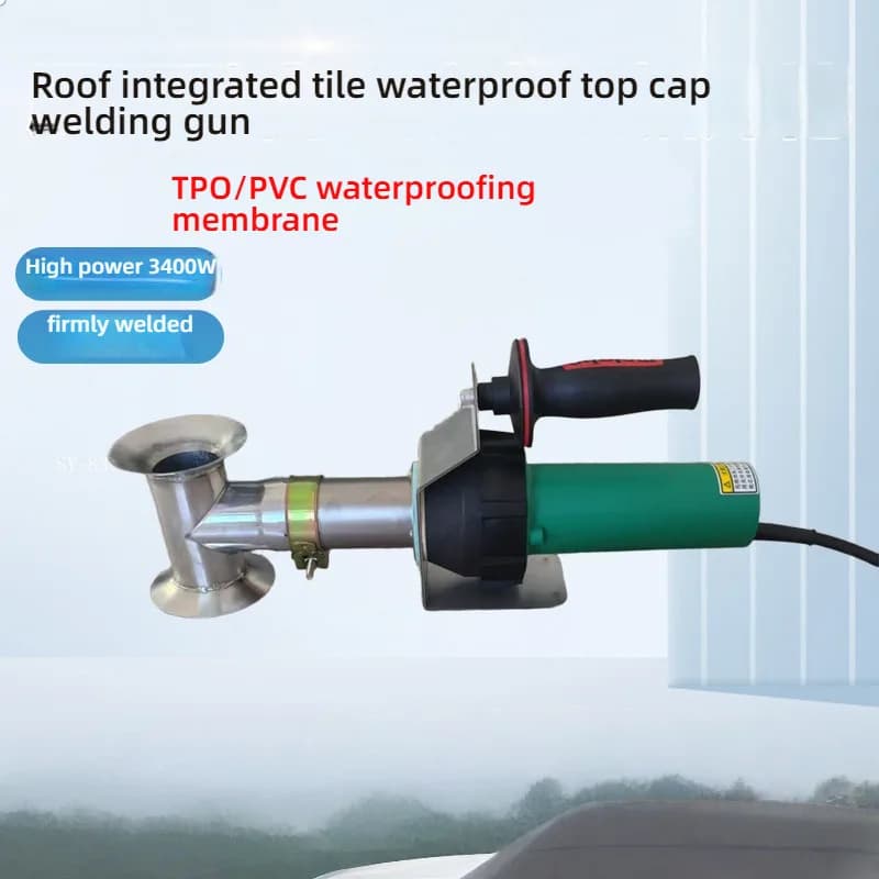 Membrane d'étanchéité pour carrelage intégré, 5500W860, pour toit de garage, couleur PVC, acier, cou