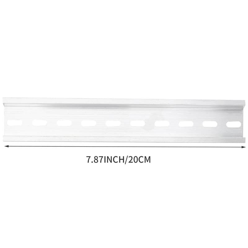 Kit de borniers sur Rail DIN, Terminal sur Rail DIN, blocs de terre, Rail en aluminium, supports d'e