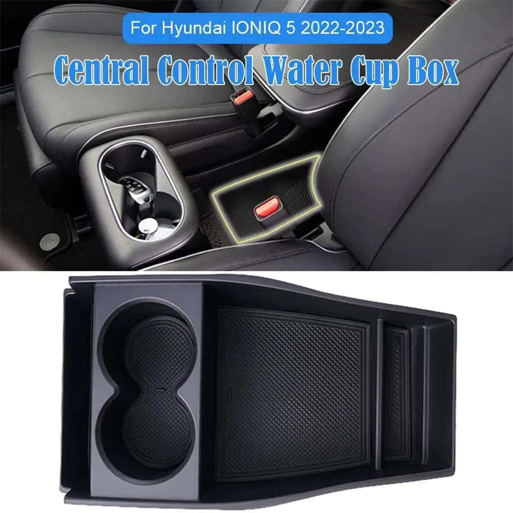 Plateau d'insertion pour console centrale ABS, pour Hyundai IONIQ 5 2022-2023, organisateur de range