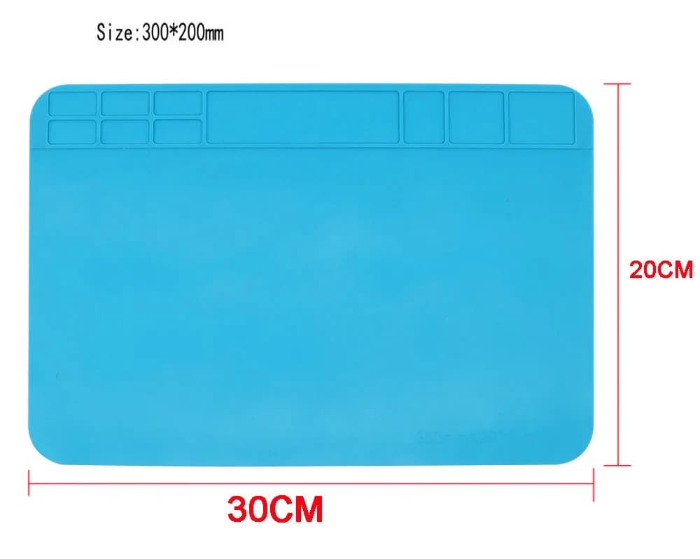 Tapis de Station de soudage magnétique, antistatique, résistant aux hautes températures, tapis de tr