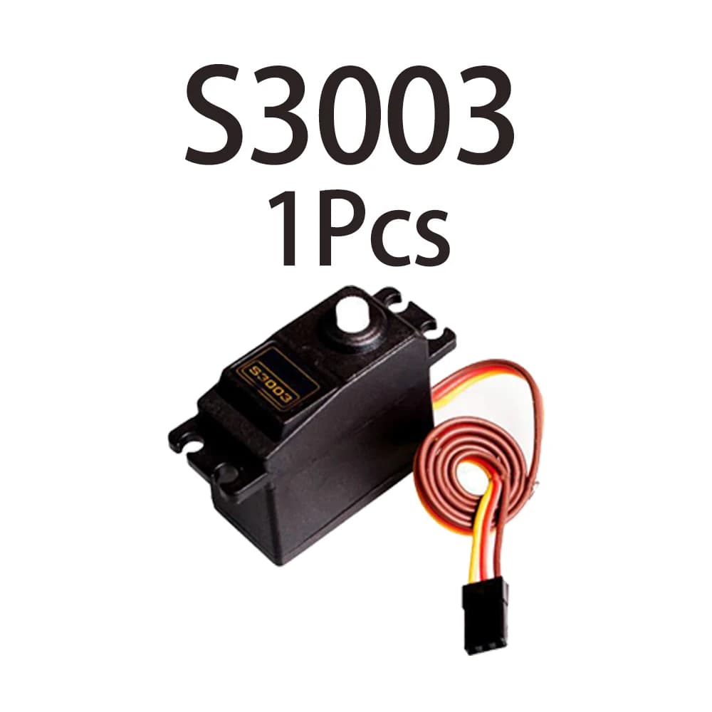 Moteur servo RC S3003, adapté aux modèles d'avions RC, aux équipements robotiques et aux bras oscill