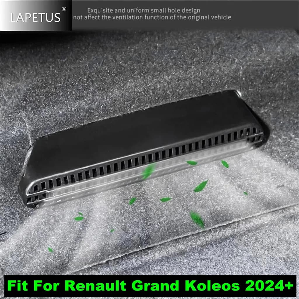 Accessoires de voiture pour Renault Grand Koleos 2024 2025, siège sous le sol, chaleur AC, Grille de