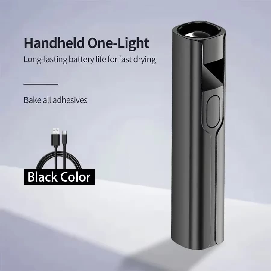 Lampe de manucure portable rechargeable mini, lampe de thérapie UV