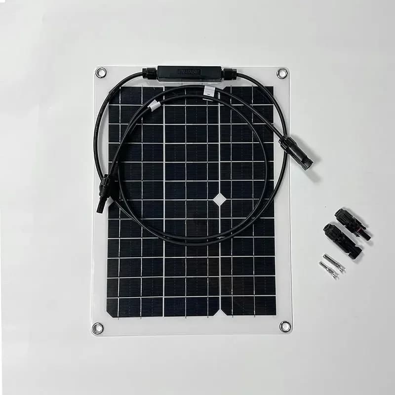 Réseau solaire Flexible professionnel haute Performance 600W 12V, avec contrôleur de Charge MPPT de 