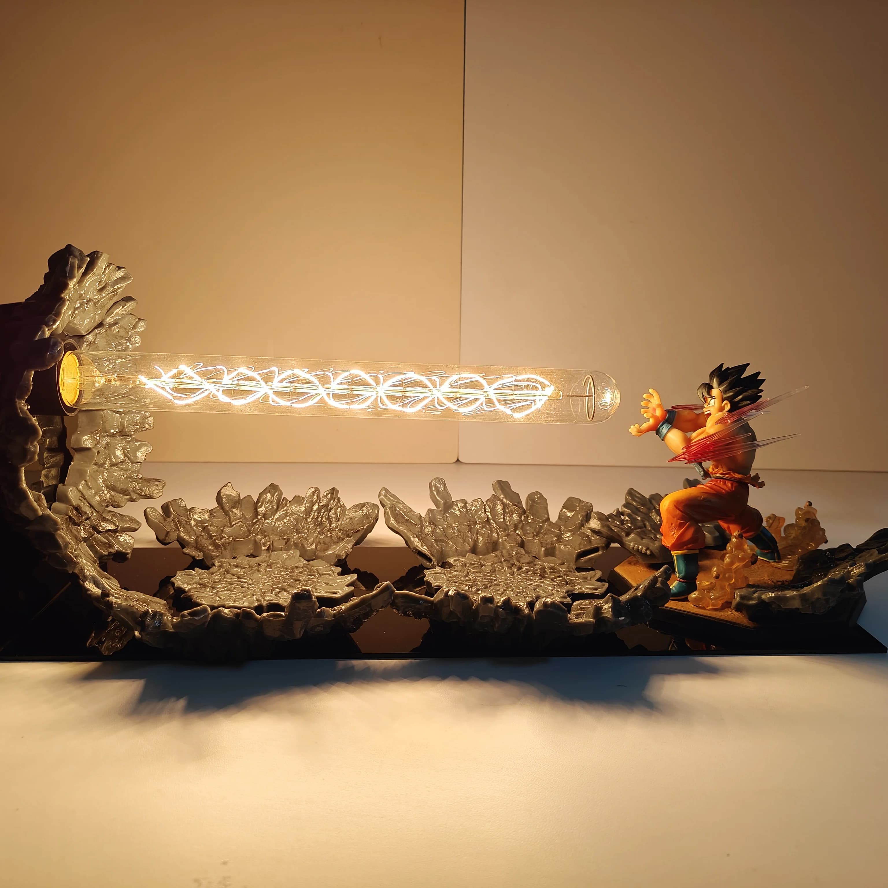 Dragon Ball Anime Son Goku KaMeHaHaHa lampe ampoule Led figurines modèle Figurine Figure & Base & la