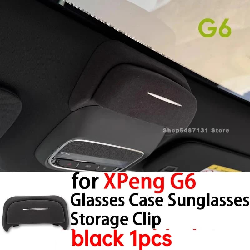 Étui à lunettes de voiture, Clip de rangement pour lunettes de soleil, accessoires d'intérieur pour 