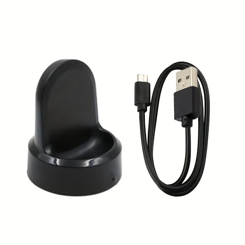 Station de chargement magnétique pour Samsung Gear S3/S2 et pour Galaxy Watch 1, 1 berceau de charge