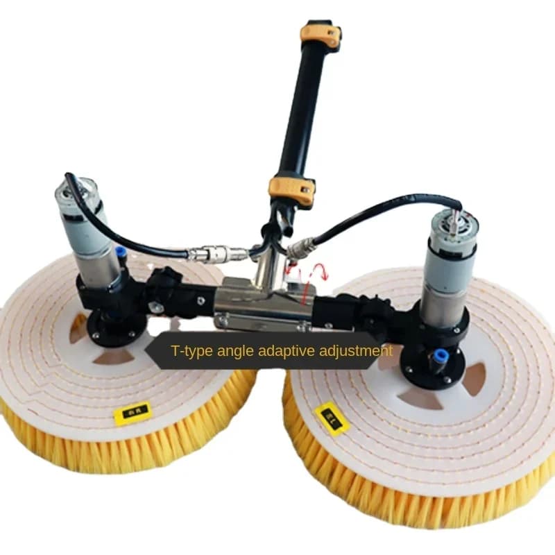 Robot de nettoyage de panneaux solaires, nouveau Design, Machine de nettoyage pour montage sur panne