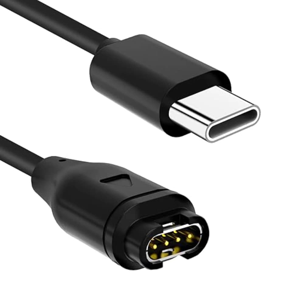 Chargeur de remplacement USB pour Garmin Vivosmart 5, Garmin Vivomove 3/3S Style Sport USB-C Smartwa