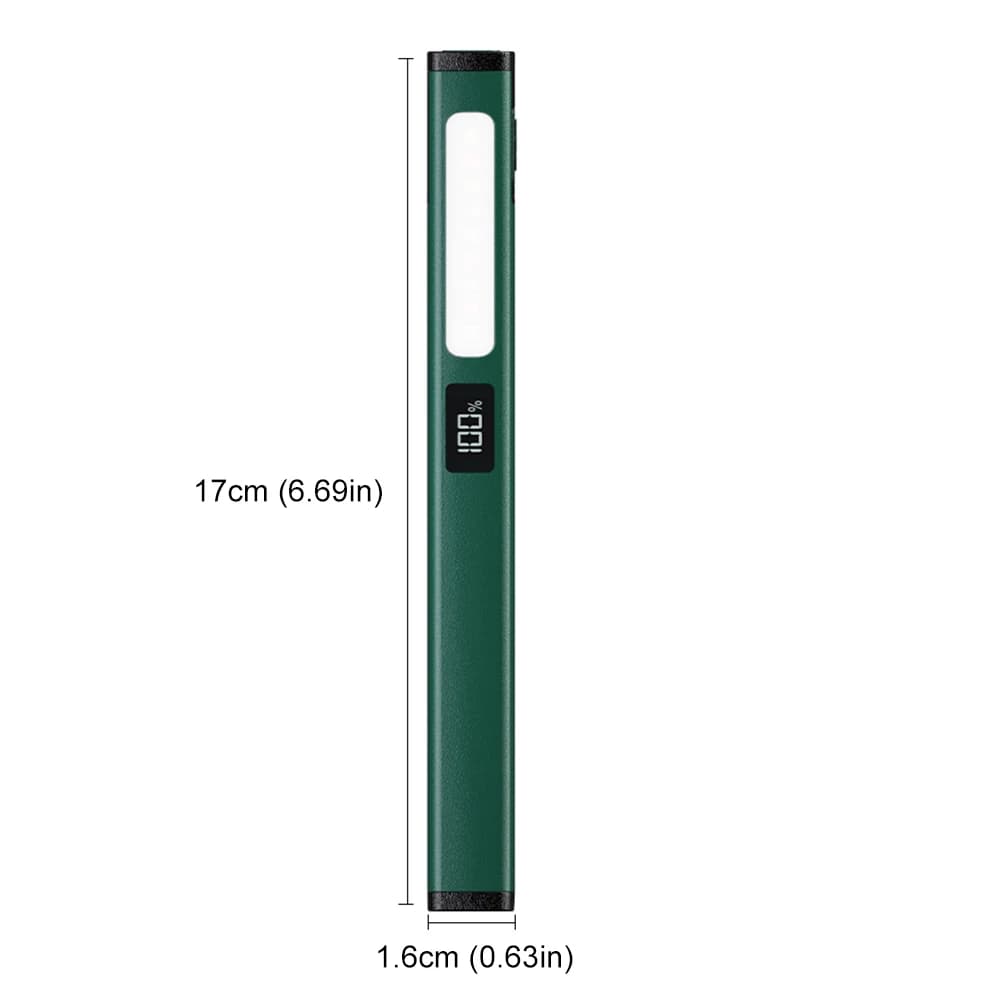 LED + SMD stylo médical pratique lumière avec pince à stylo travail Inspection lampe de poche 120LM 