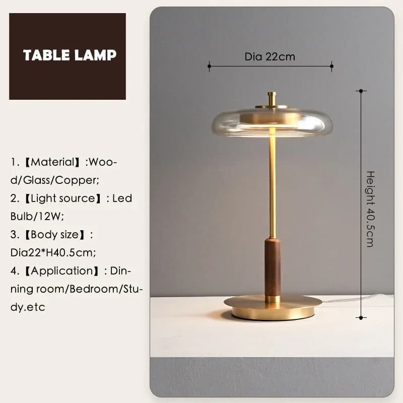 Lampadaire moderne de luxe en forme de champignon en verre doré, Design artistique en métal, pour ch