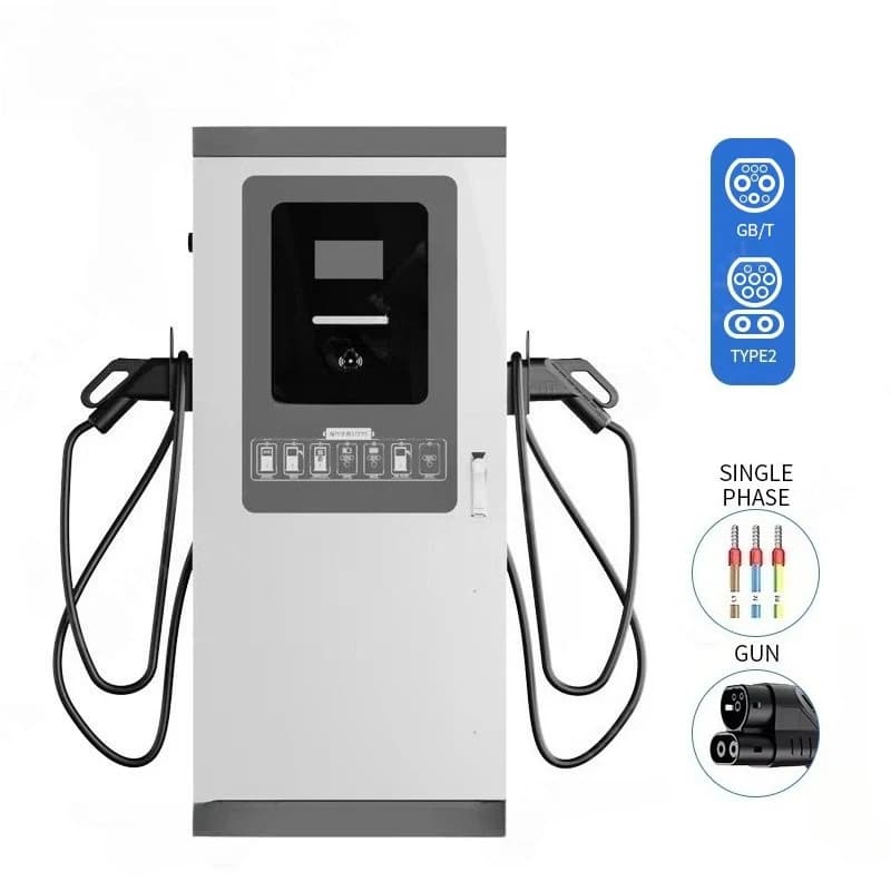 Station de recharge rapide pour véhicules électriques (VE) portable, étanche, personnalisable, en gr