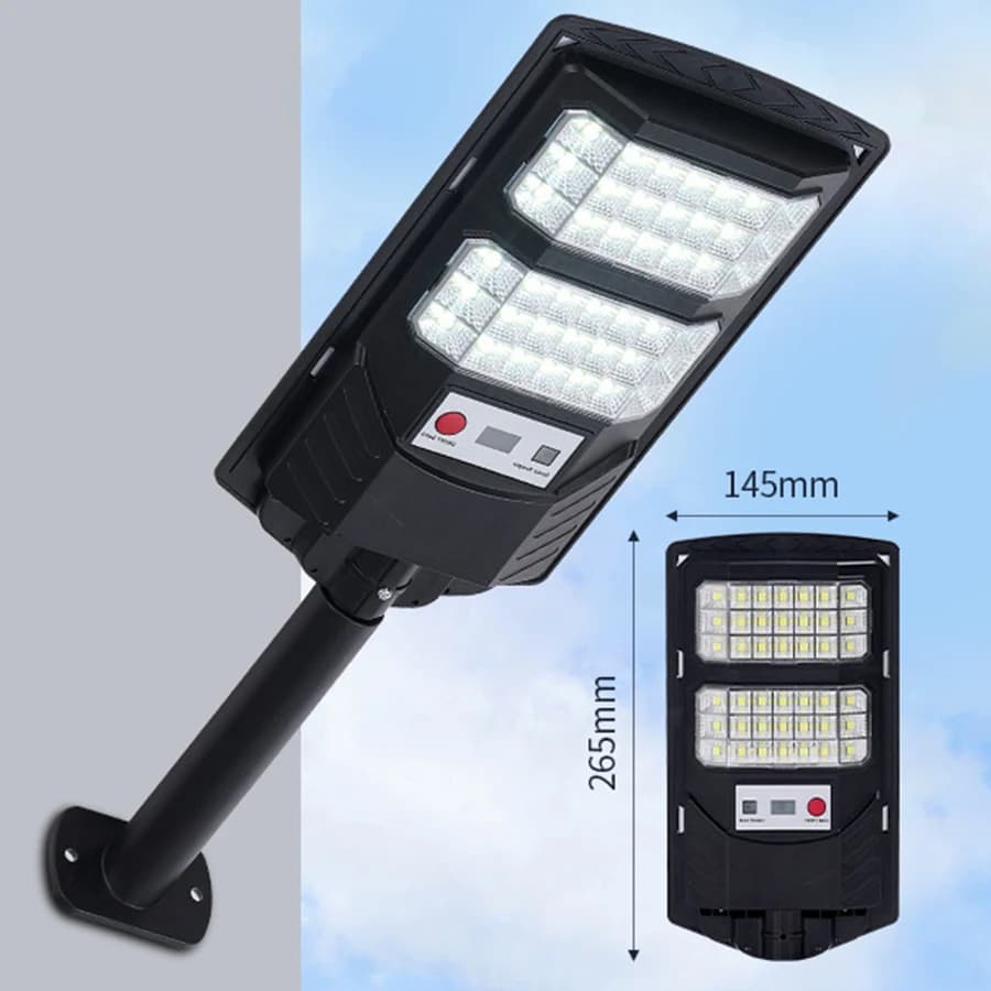 Lampe solaire LED la plus puissante de 55 000 000 LM, lumière solaire extérieure super lumineuse, ét
