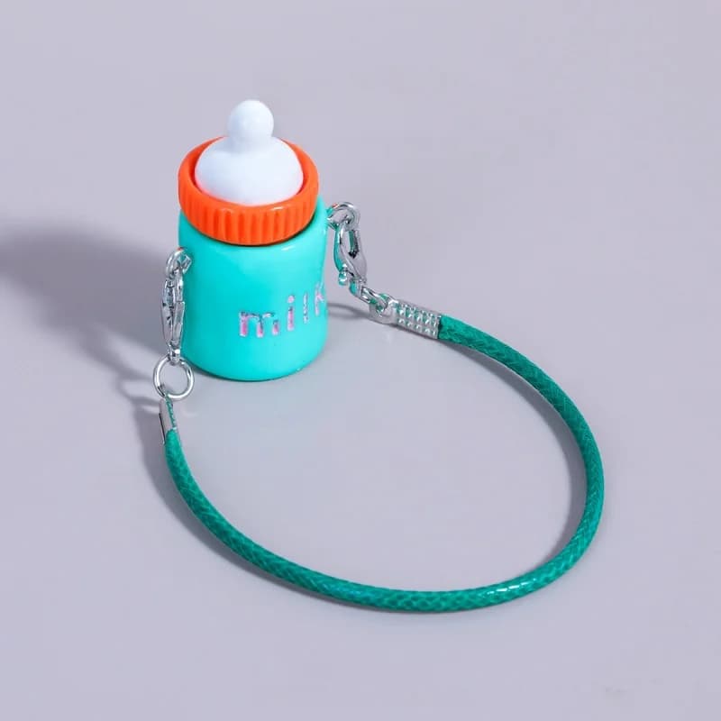 Mini accessoires colorés macaron mignons pour labubu, lanière pour biberon, poupée, accessoires de b