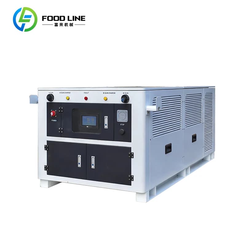 Station de recharge rapide mobile pour véhicules électriques alimentée par batterie DC 60 kW personn
