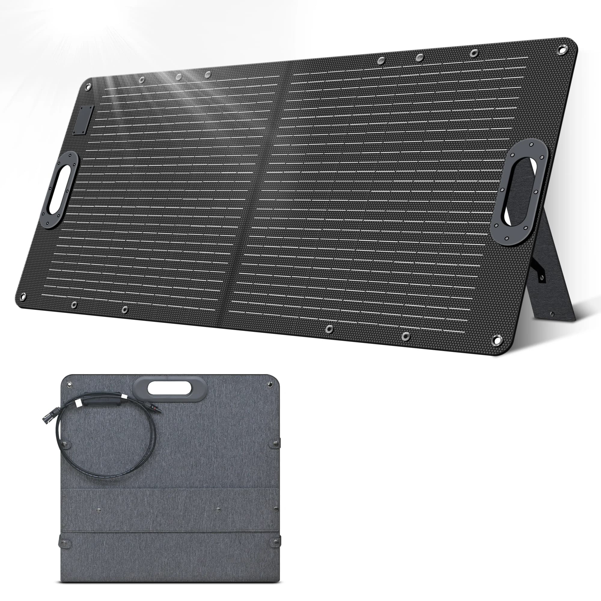 Panneau solaire Flexible 100W ETFE 20.5V 4.88A Max panneau de charge solaire Portable maison panneau