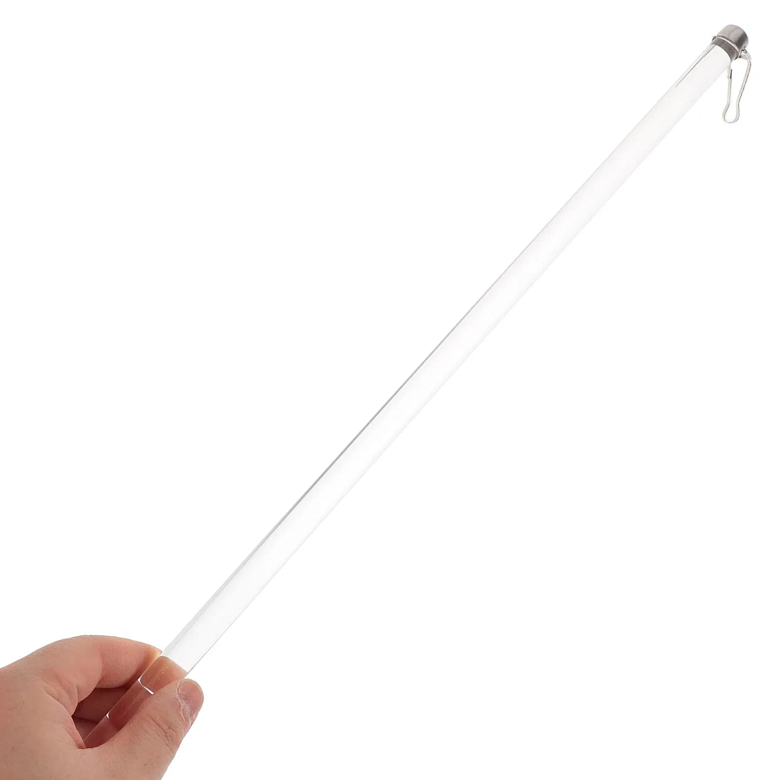 Tige de traction de rideau en acrylique Transparent, pour fenêtre coulissante, stores de rideaux, ti