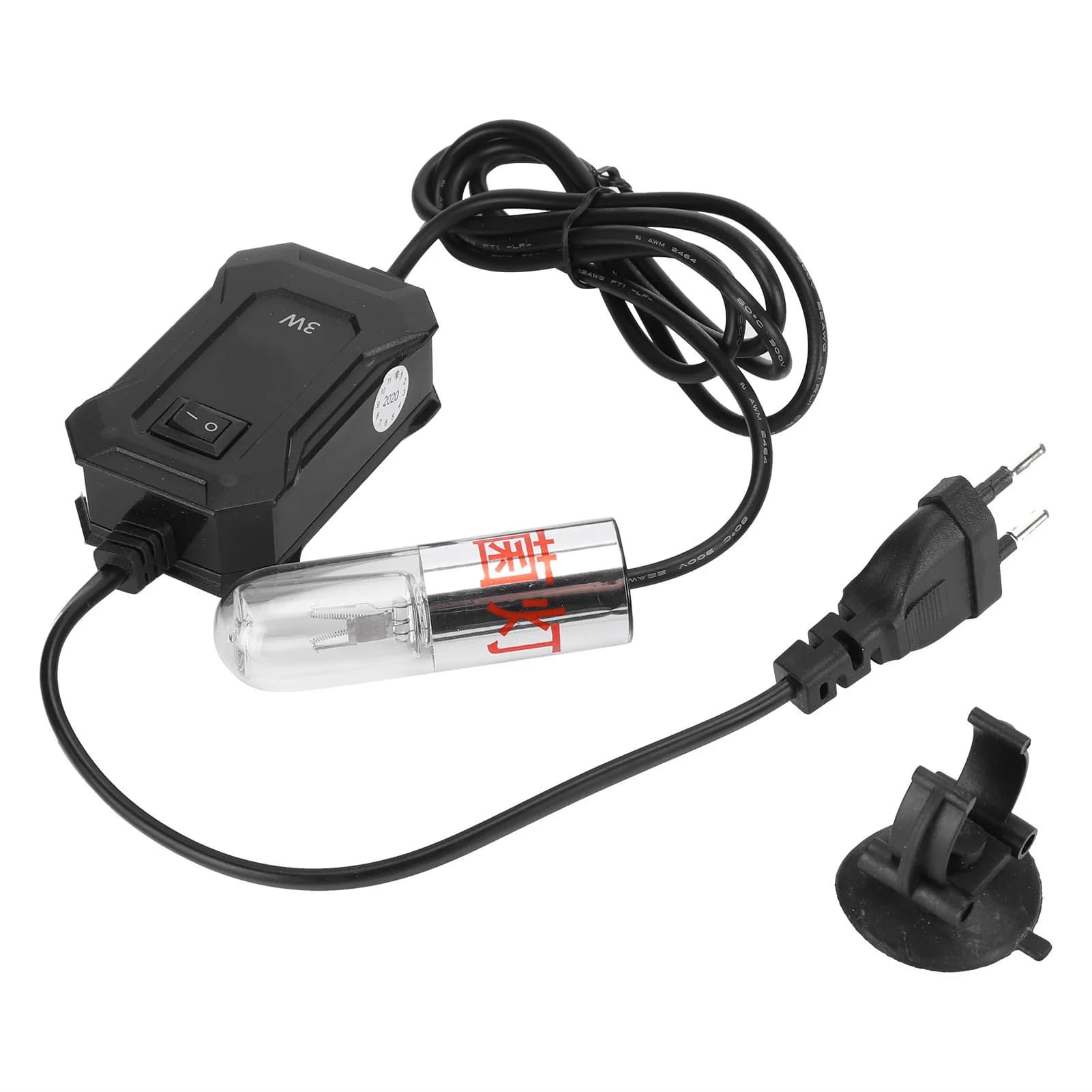Aquarium lumière propre Aquarium lumière UV lumière ultraviolette étang à poissons lampe de nettoyag