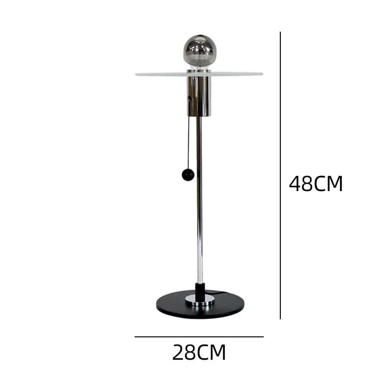 Lampadaire Simple design italien lampe sur pied moderne en argent pour salon chambre décor intérieur