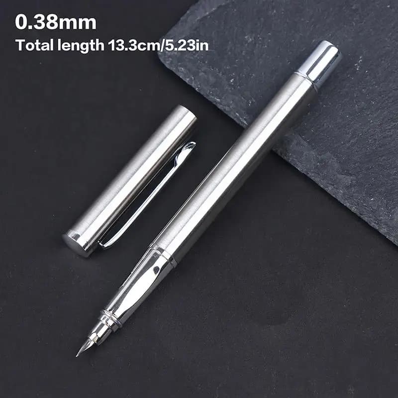 Stylo à plume de luxe de haute qualité, neuf, avec pointe Naginata, pour calligraphie, fournitures d