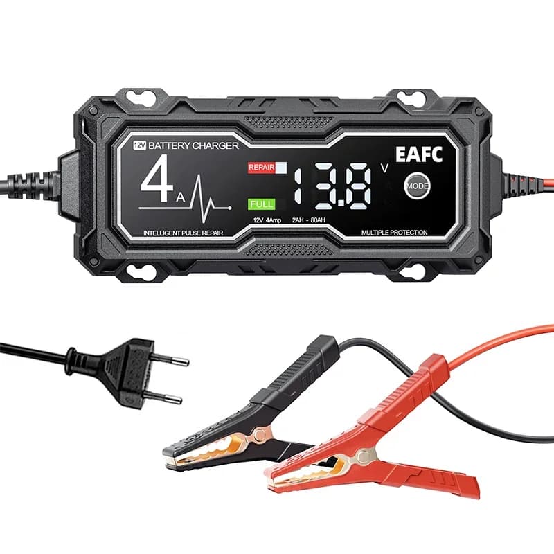 Chargeur de batterie de voiture intelligent, chargeur de flotteur automatique, batterie de jouet AGM