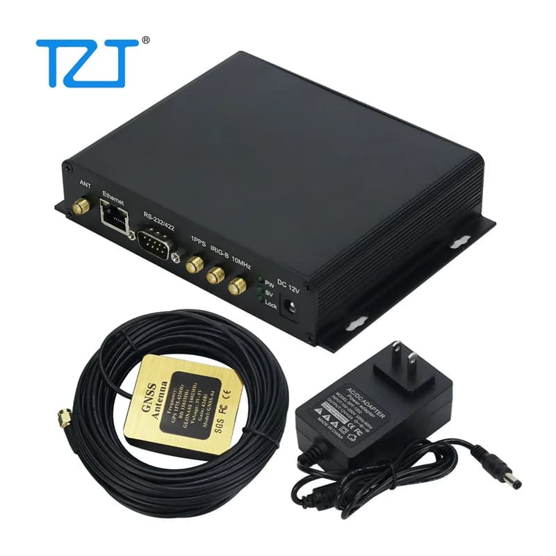 TF-GNSSDO-10 de serveur de l'oscillateur NTP de TZT GPSDO GPS Disciplined avec OCXO de conclusion et