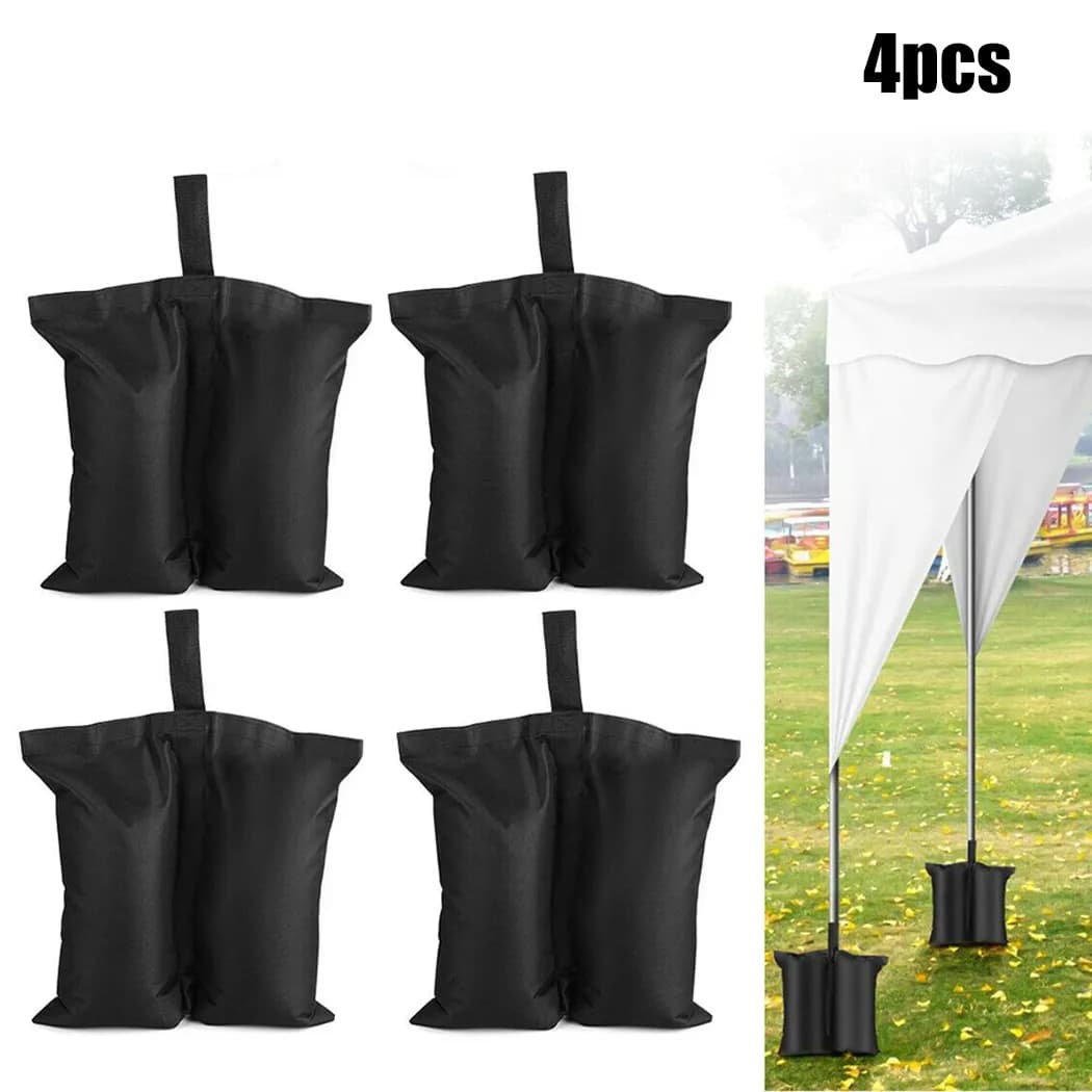 Équipement de Camping, accessoires d'extérieur, gazébo de jardin, pieds, poids, sac de sable, chapit