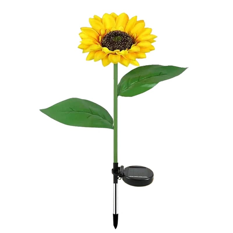 Lampes solaires en forme de tournesol, lumières solaires d'extérieur, décoration de jardin, cadeau d